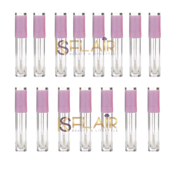 Purple 8ml Empty Lipgloss Tubes 15pcs - Picture 1 of 2